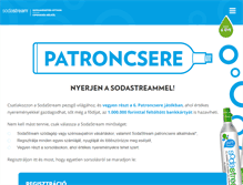 Tablet Screenshot of patroncsere.hu